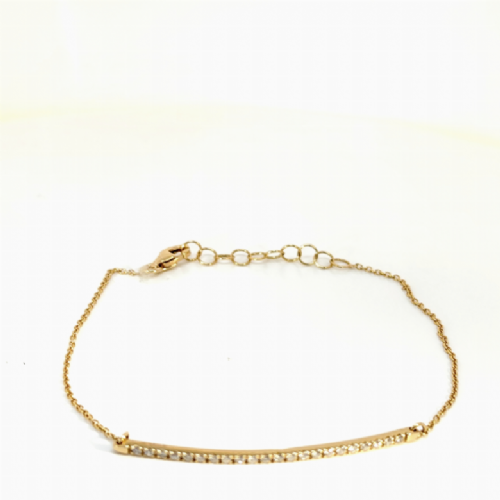  Bracciale tennis in oro rosa semirigido Namuri 2 presso Castignoli - Orologeria e gioielleria a Monza